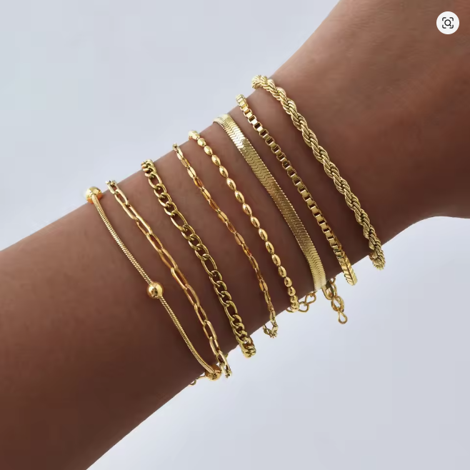 Stainless Steel Chain Link Bracelet