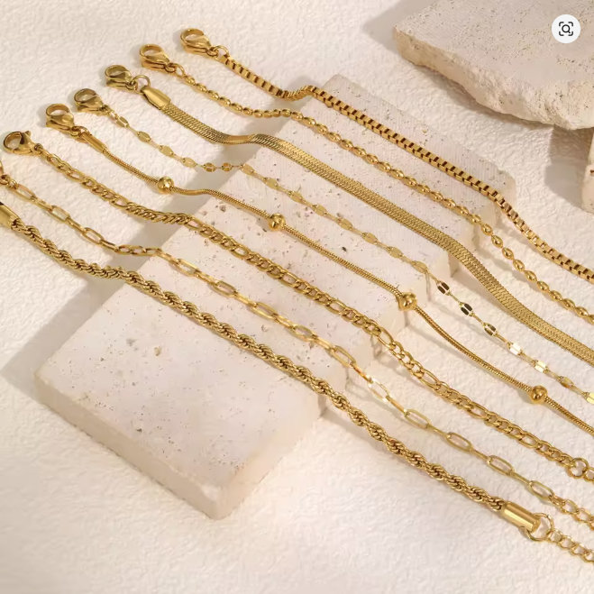 Stainless Steel Chain Link Bracelet